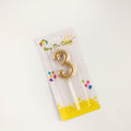 GOLDEN NUMBER CANDLES