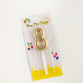 GOLDEN NUMBER CANDLES