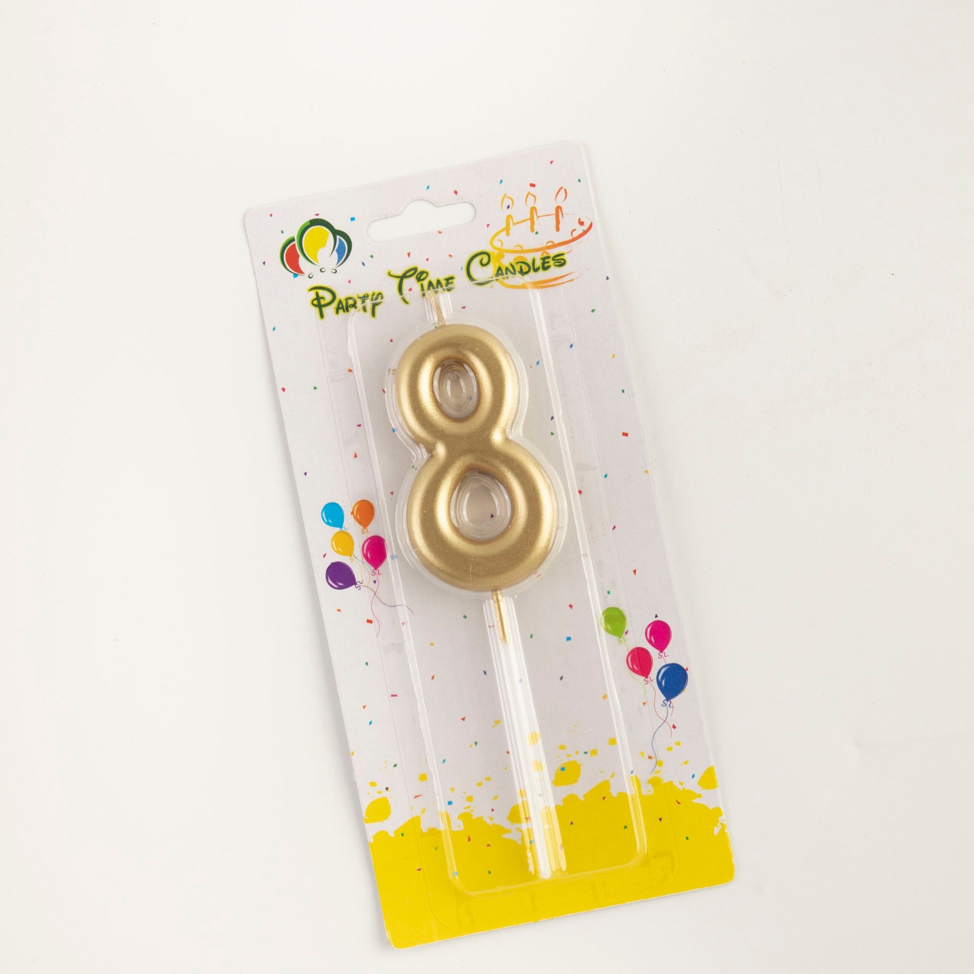 GOLDEN NUMBER CANDLES