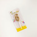 GOLDEN NUMBER CANDLES