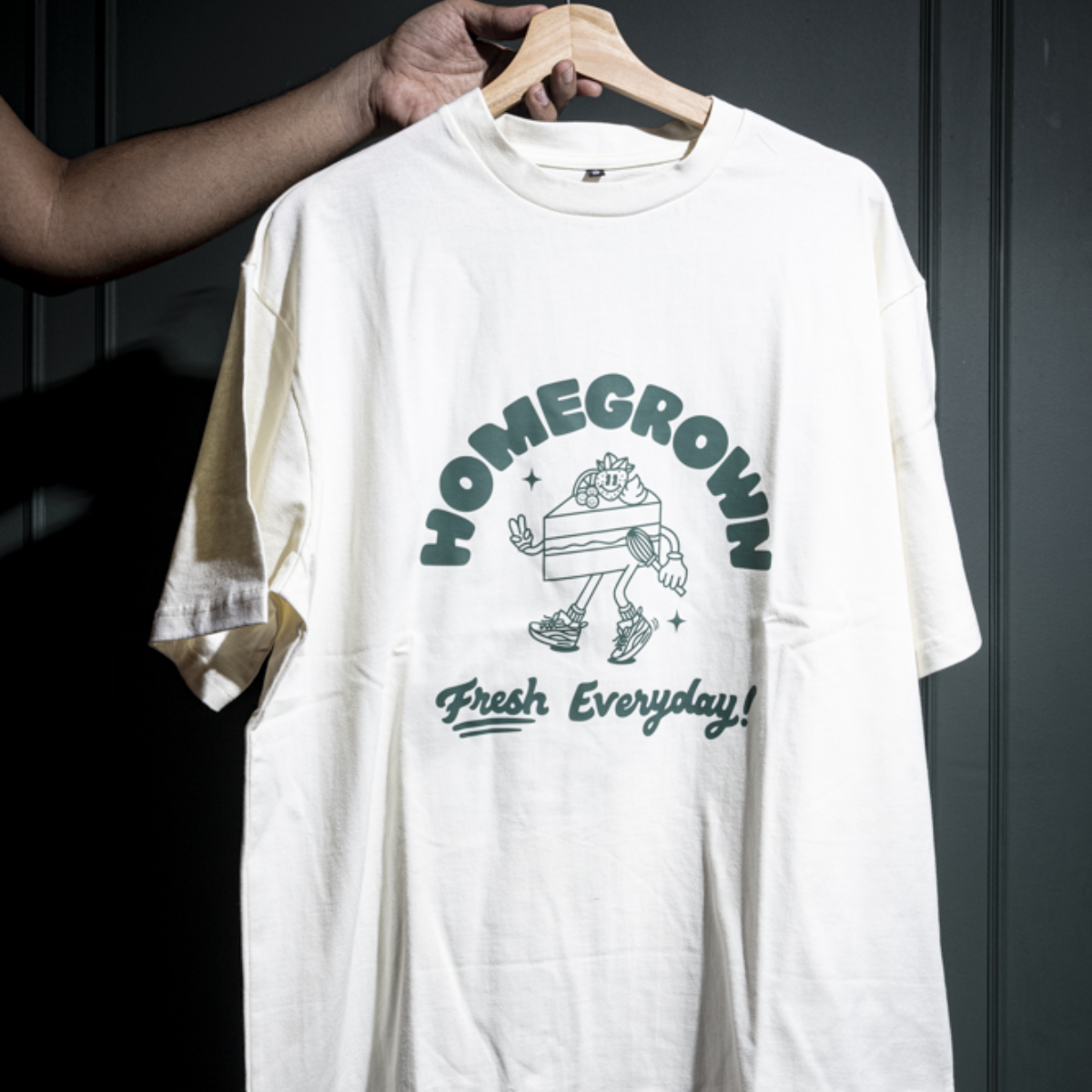 HOMEGROWN TSHIRT - OFF WHITE