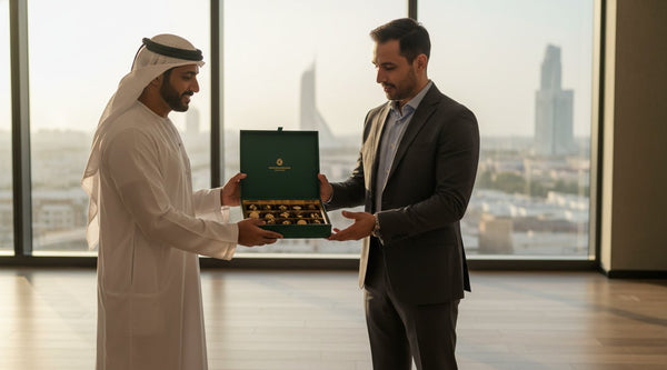 Impressive Client Closing Gifts in Sharjah: The Connoisseur’s Guide to Edible Luxury