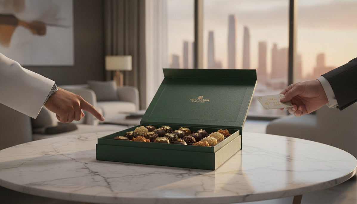 Luxury Real Estate Closing Gifts Abu Dhabi: The Connoisseur’s Guide to Edible Art (2026)