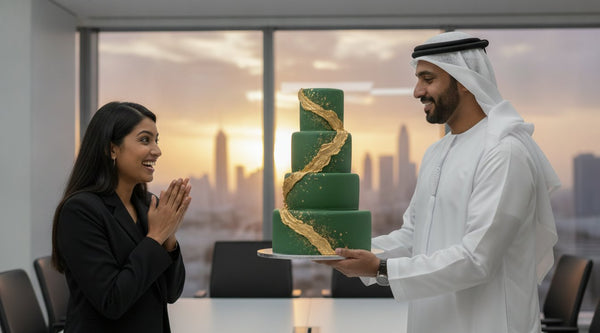 Staff Milestone Celebration Cakes in Sharjah: The Connoisseur’s Guide to Corporate Appreciation