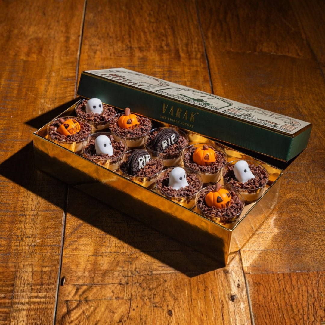 TRIFLE SHOTS WITH GRAVESTONES