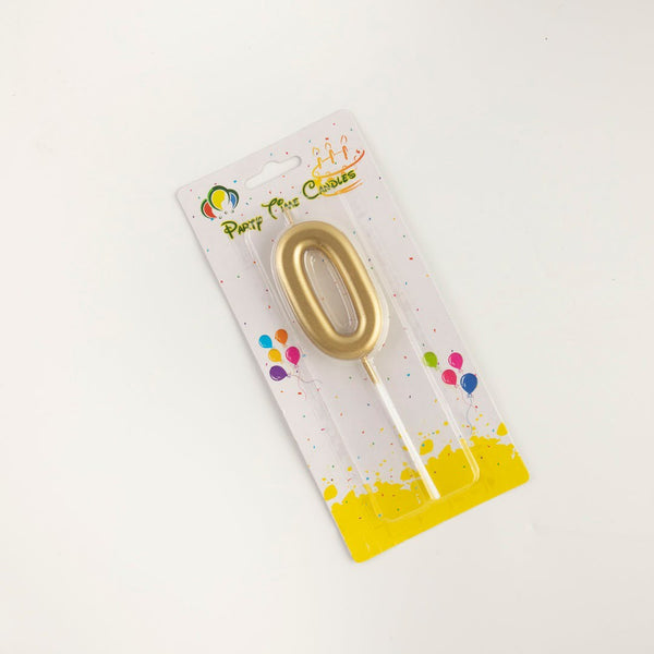 GOLDEN NUMBER CANDLES