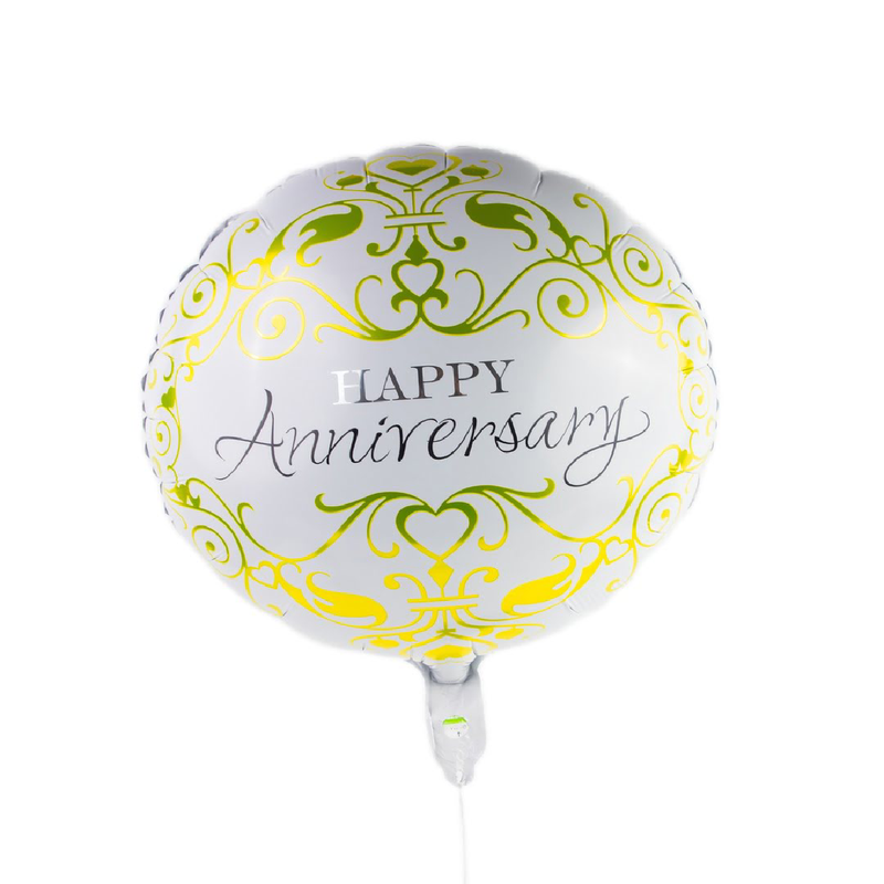 HAPPY ANNIVERSARY HELIUM BALLOON