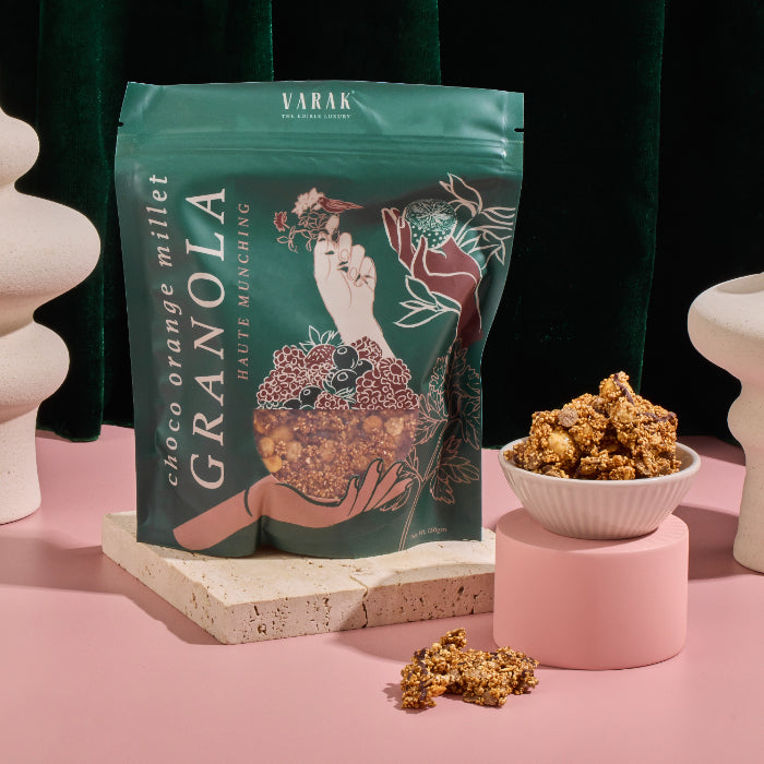Choco Orange Millet Granola