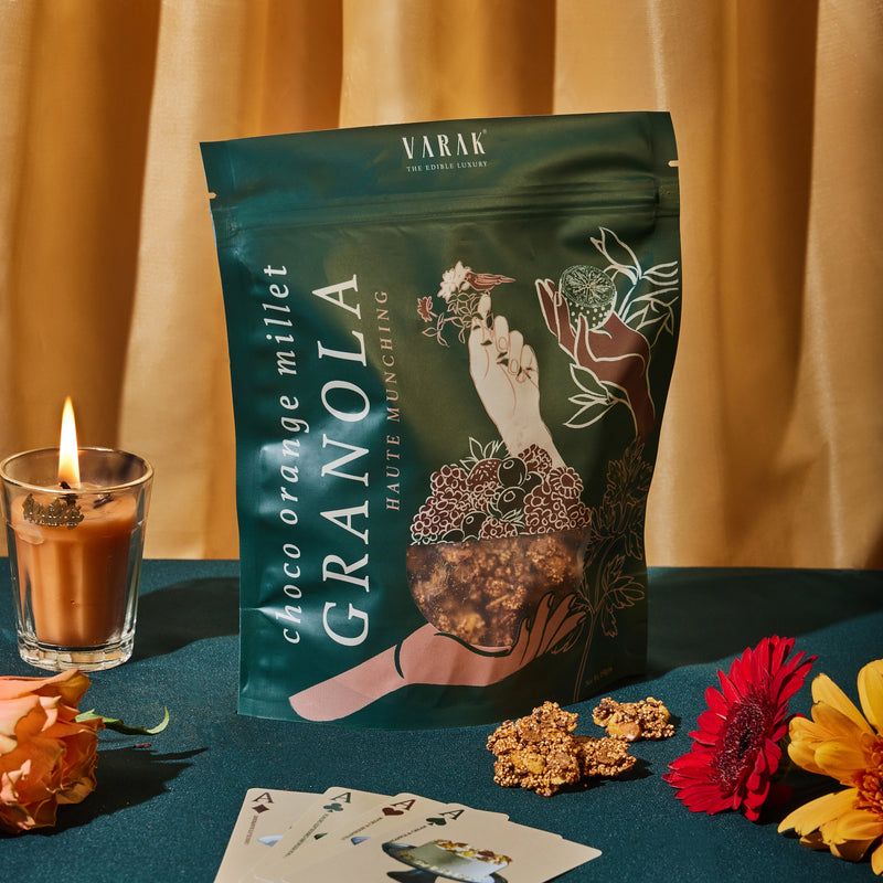 Choco Orange Millet Granola