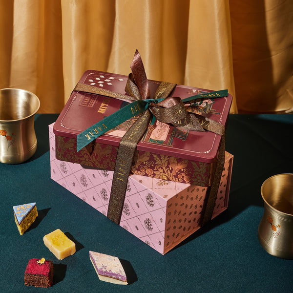 Pital with Mithai Box