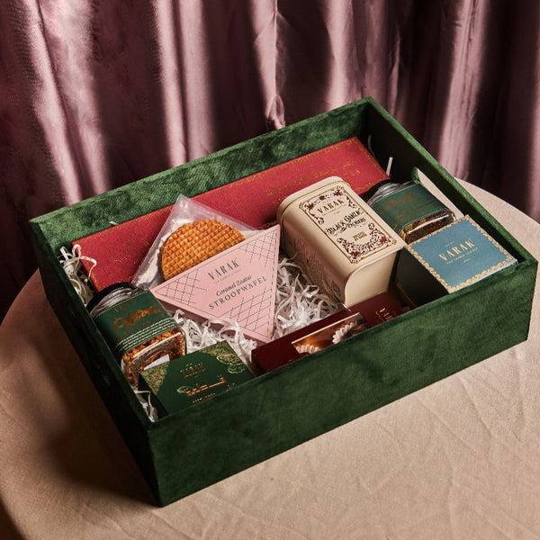 Green Velvet Tray