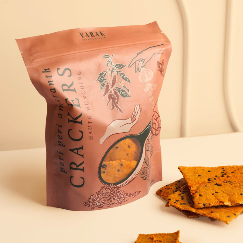 Peri Peri Amaranth  Crackers