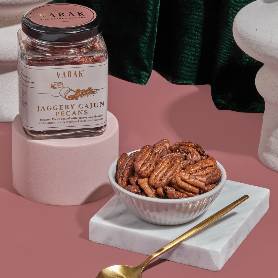 JAGGERY CAJUN PECANS
