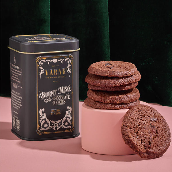 Burnt Miso Chocolate Cookies