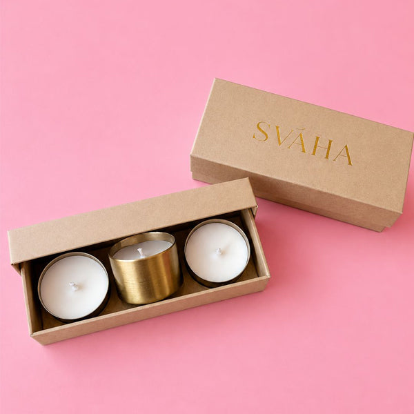 Candles Mini Set of 3 [Svaha]