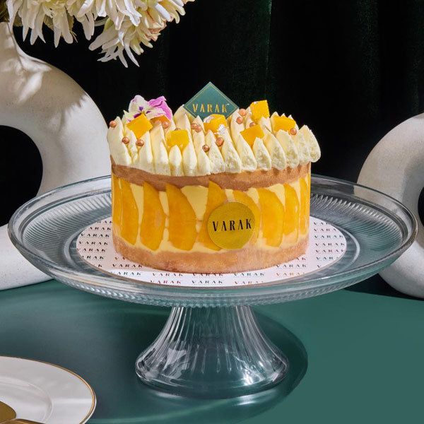 Mango Custard Cake