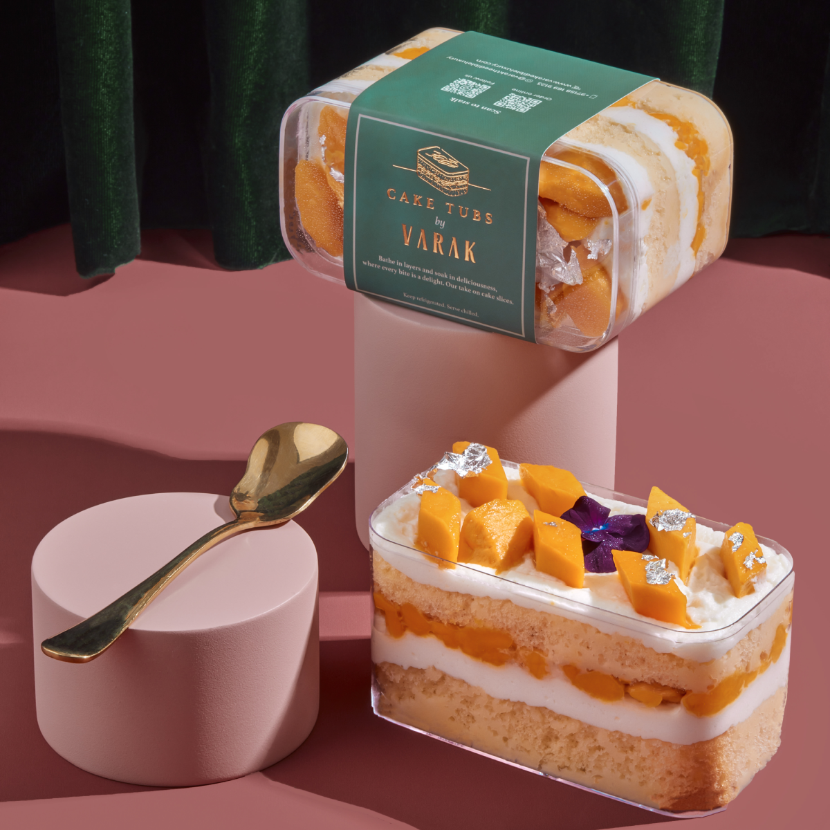 MANGO CAKE TUB